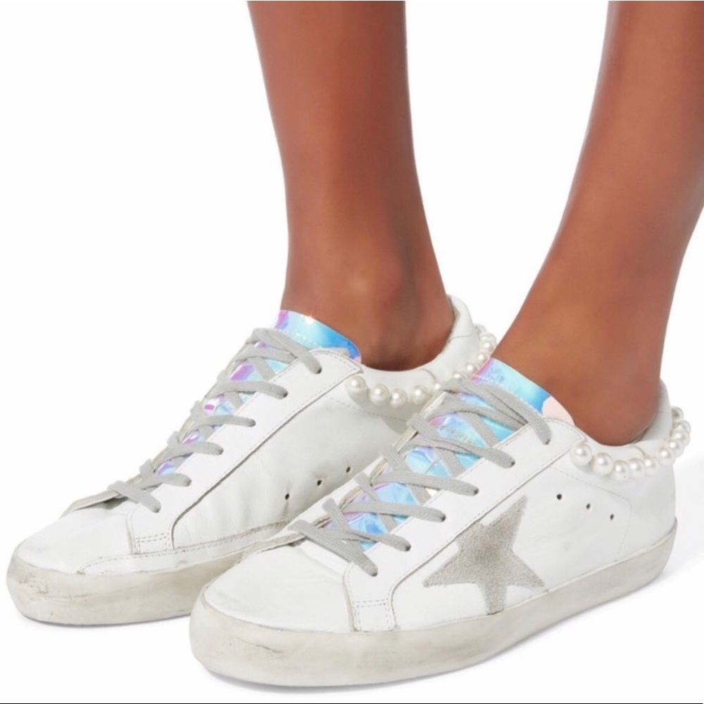 Golden Goose Pearl Superstars